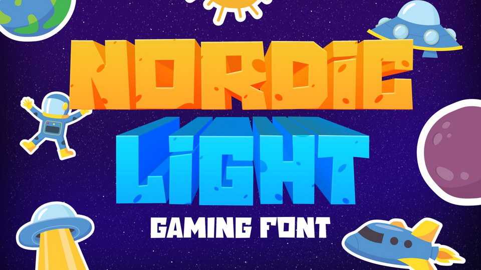 Nordic Light Font › Fontesk
