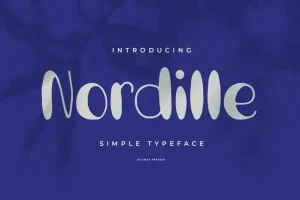 Nordille Display Font