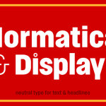 Normatica & Normatica Display Typeface