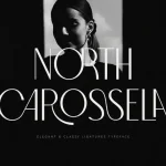 North Carossela Display Font