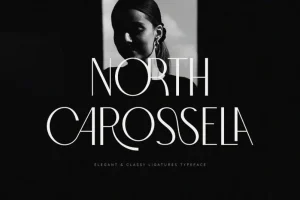 North Carossela Display Font