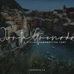 North Grenada Handwritten Font - Fonte Grátis North Grenada Handwritten Font