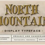 North Mountain Display Font