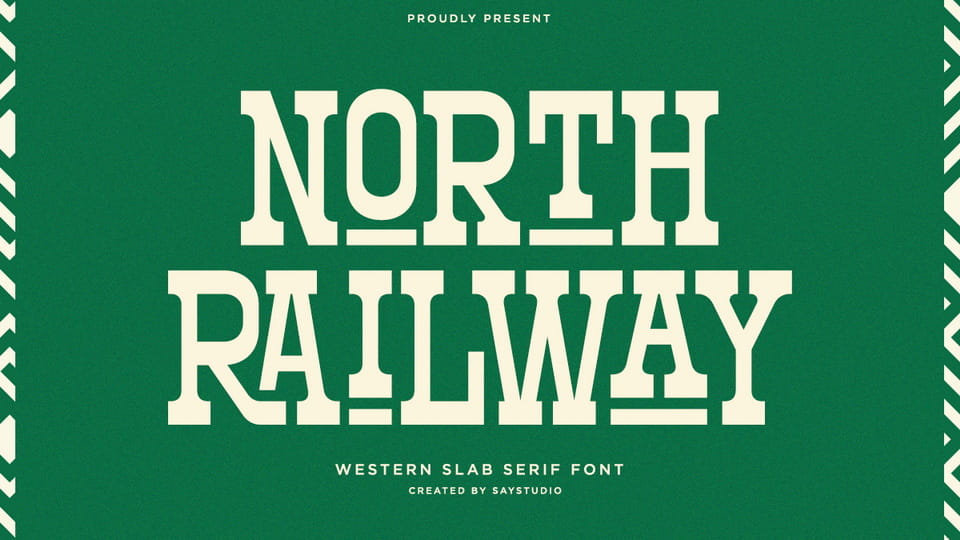 North Railway Font › Fontesk