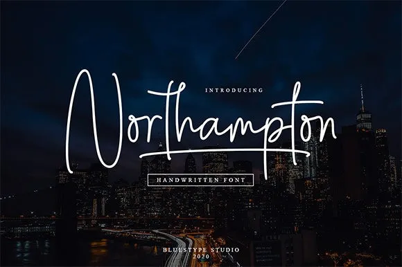 Northampton Handwritten Font