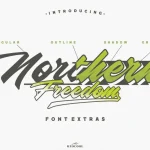 Northern Freedom Script Font