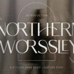 Northern Worssley Sans Serif Font