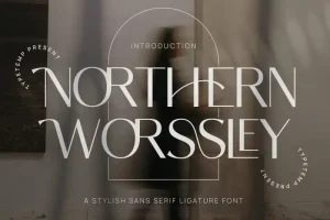 Northern Worssley Sans Serif Font