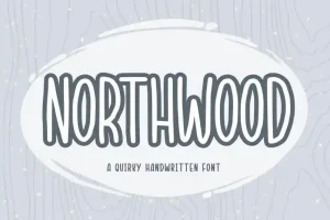 Northwood Quirky Handwritten Font
