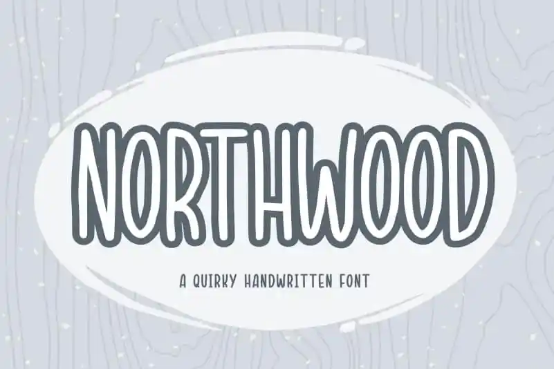 Northwood Quirky Handwritten Font