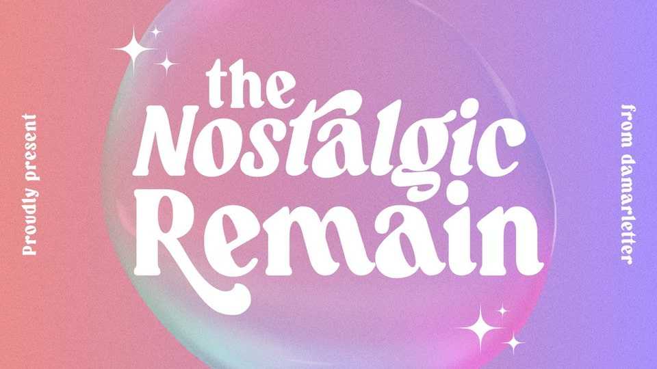 Nostalgic Remain Font › Fontesk