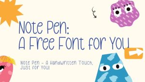 Note Pen Font › Fontesk