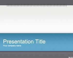 Notepad PowerPoint Template