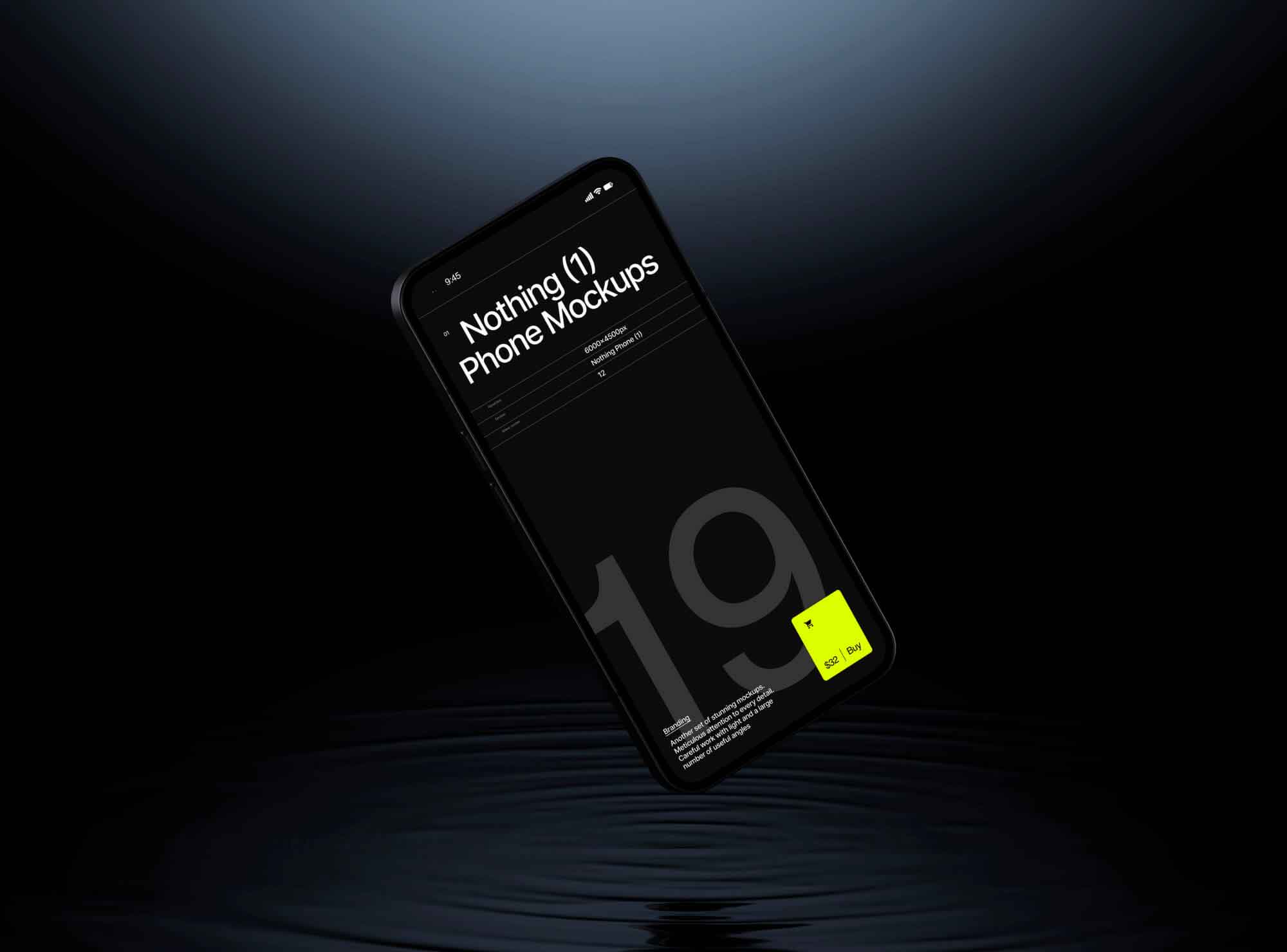 Nothing Phone 1 Mockup