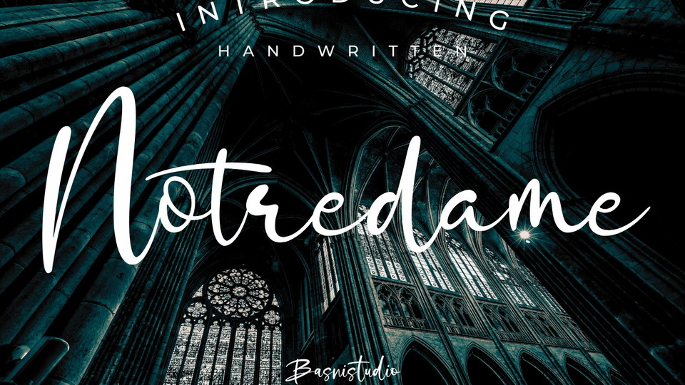 Notredame Font › Fontesk