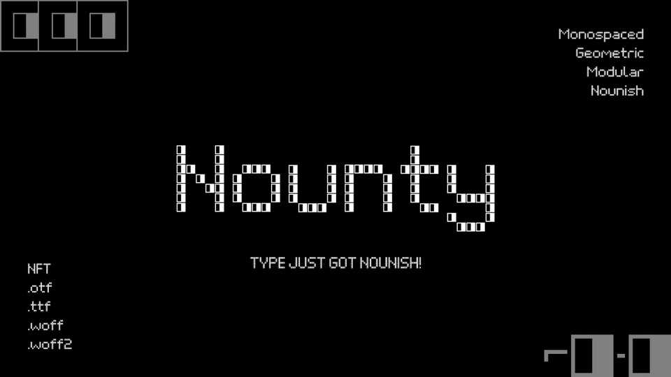 Nounty Font › Fontesk