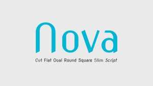 Nova Font Family › Fontesk