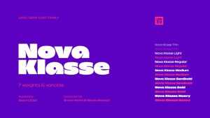 Nova Klasse Font › Fontesk