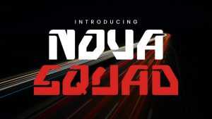 Nova Squad Font › Fontesk