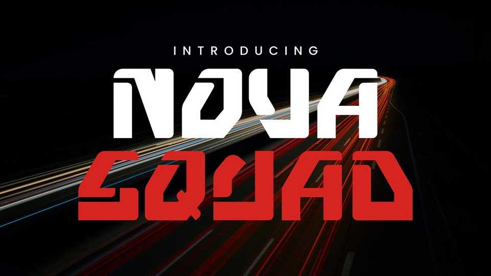 Nova Squad Font › Fontesk