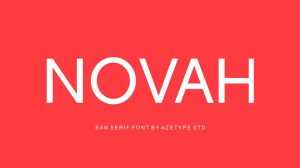 Novah Font › Fontesk