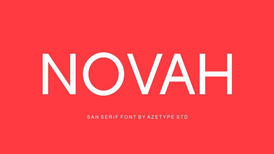 Novah Font › Fontesk