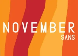 November Sans Serif Font