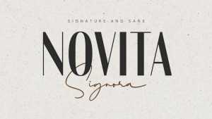 Novita Signora Font › Fontesk