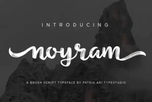 Noyram Script Font