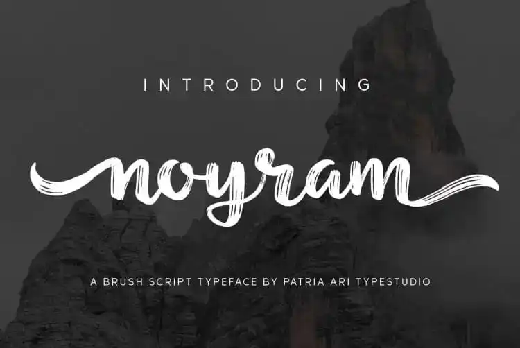 Noyram Script Font