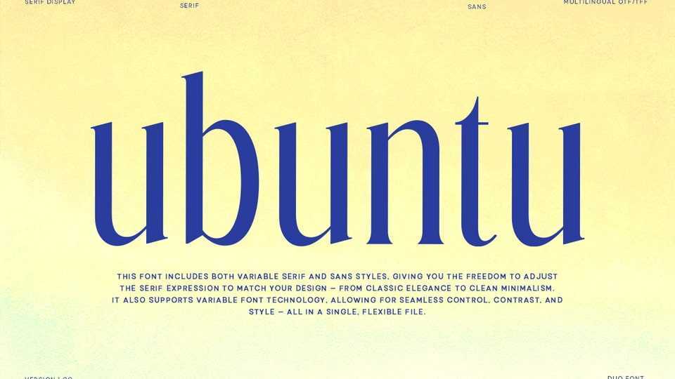 NT Ubuntu Font Family › Fontesk