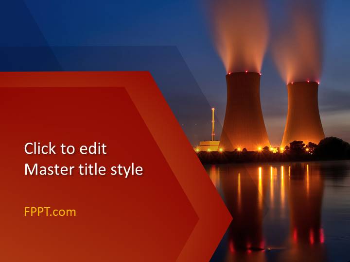 Nuclear Power Plant PowerPoint Template