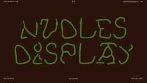 Nudles Font Family › Fontesk