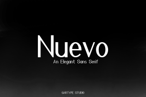 Nuevo Sans Font Family