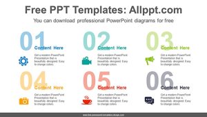 Numbering List PowerPoint Diagram