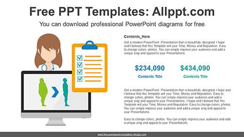 Nutritionist Checklist PowerPoint Diagram