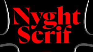 Nyght Serif Font › Fontesk