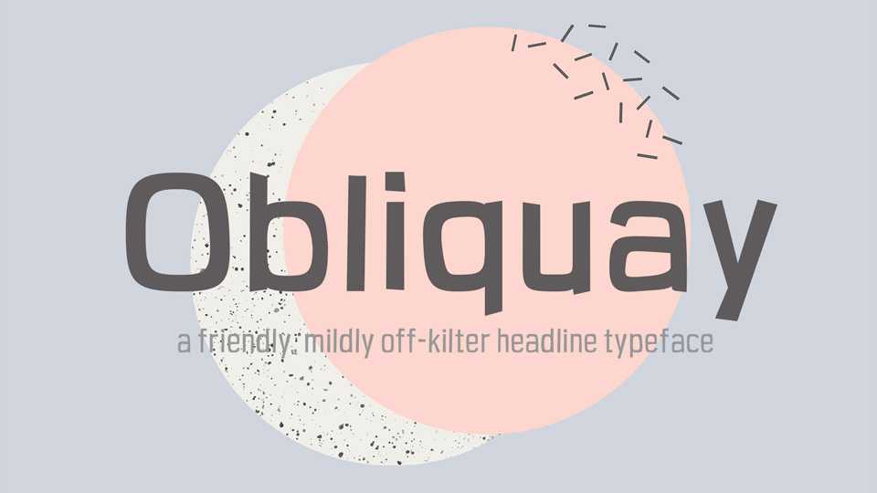 Obliquay Font Family › Fontesk