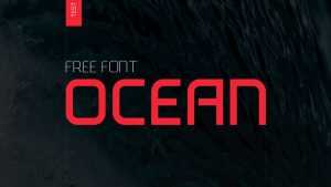 Ocean Font Family › Fontesk