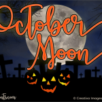 October Moon Font - Fonte Grátis October Moon Font