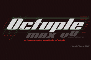 Octuple Max Font