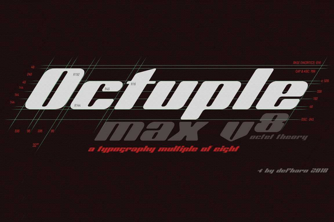 Octuple Max Font