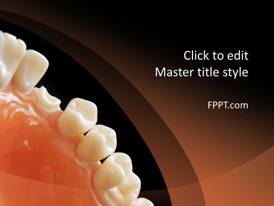 Odontology PowerPoint Template