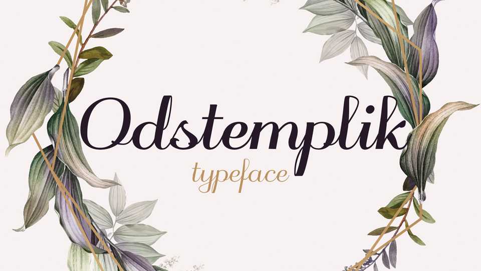 Odstemplik Font Family › Fontesk