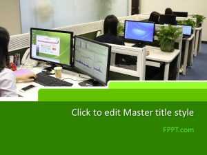 Office Space PowerPoint Template