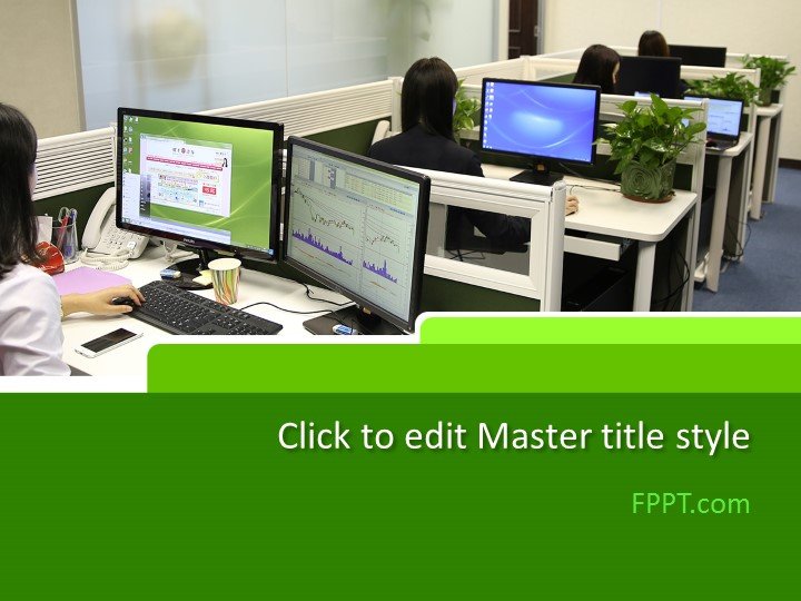 Office Space PowerPoint Template