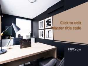 Office Virtual Background PowerPoint Template