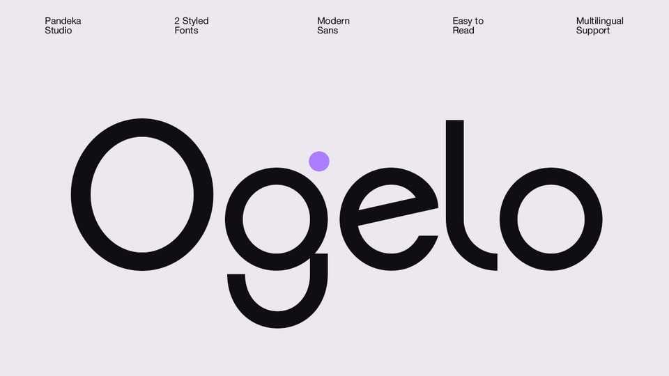 Ogelo Font › Fontesk