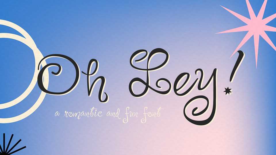 OhLey Font › Fontesk