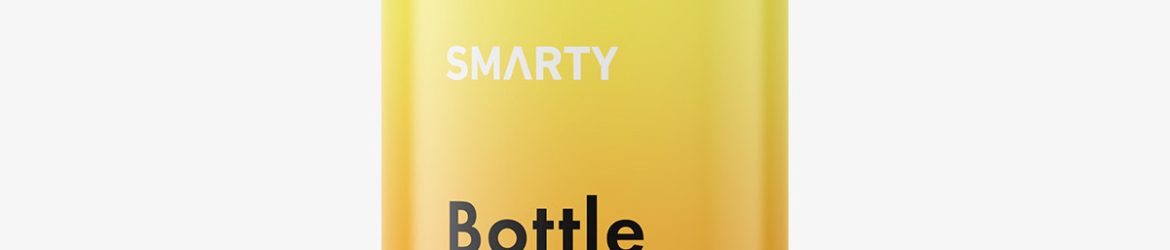Oil bottle mockup